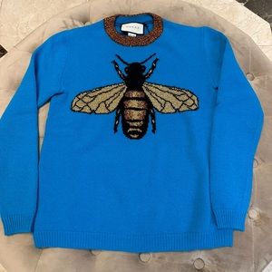 Gucci | Sweaters | Authentic New With Tags Gucci Bumblebee Wool Knit Sweater  | Poshmark